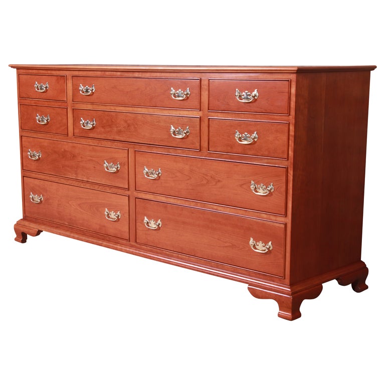 Stickley American Colonial Solid Cherry, Antique Solid Cherry Dresser