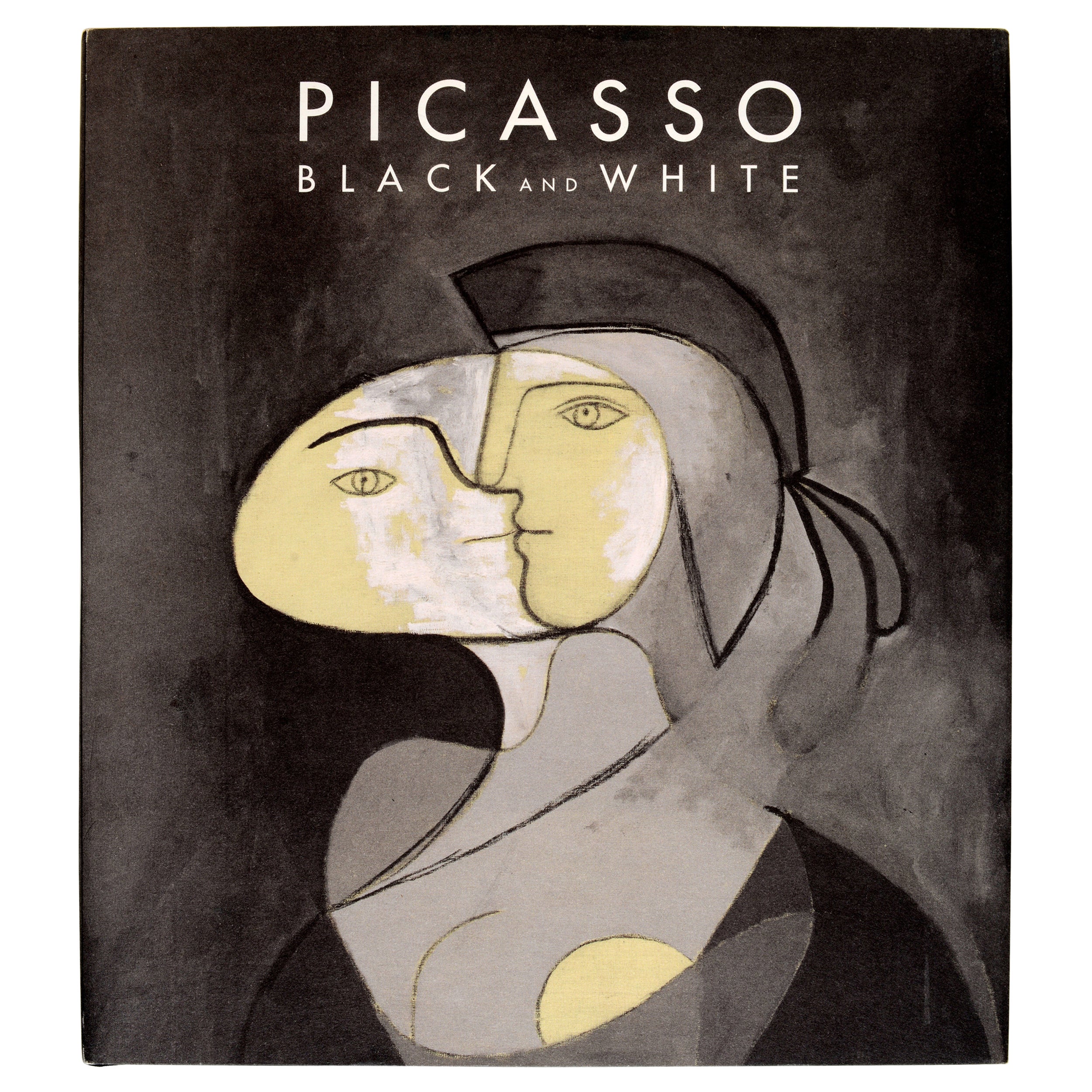 Picasso Schwarz-Weiß von Carmen Gimenez, 1st Ed Ausstellungskatalog