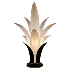 Rougier-Lampe im Art Nouveau-Stil