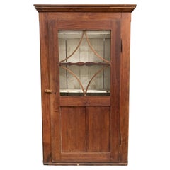 Antique Farmhouse Display Cabinet 