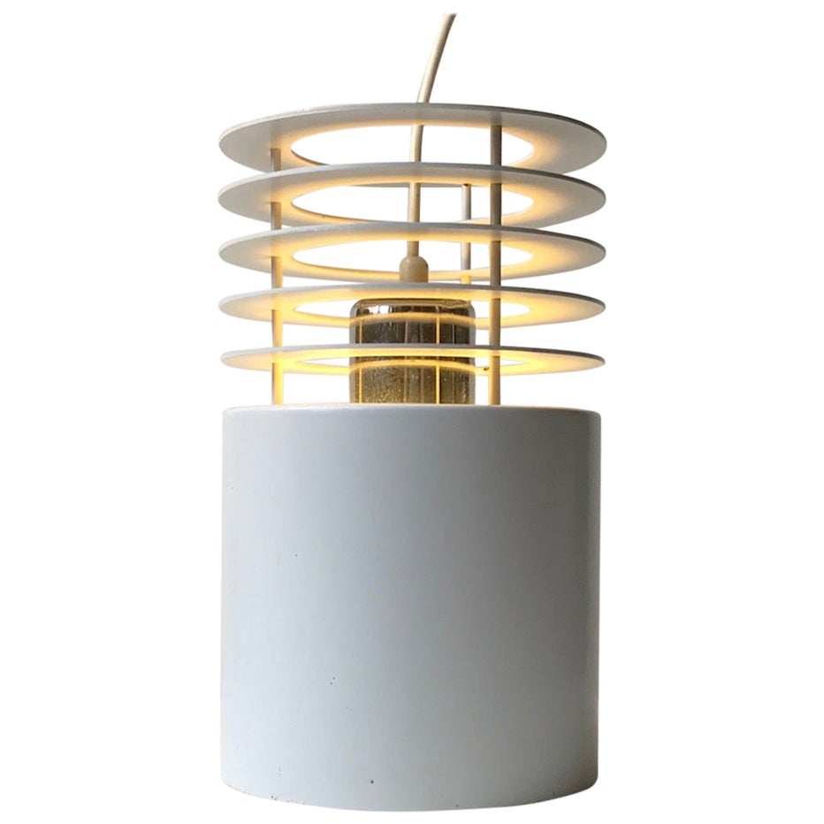 Lampe à suspension minimaliste blanche Hydra 1 de Jo Hammerborg pour Fog & Morup, 1970