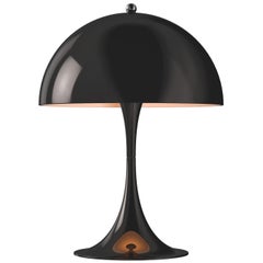 Verner Panton Panthella Mini LED Table Lamp in Black for Louis Poulsen