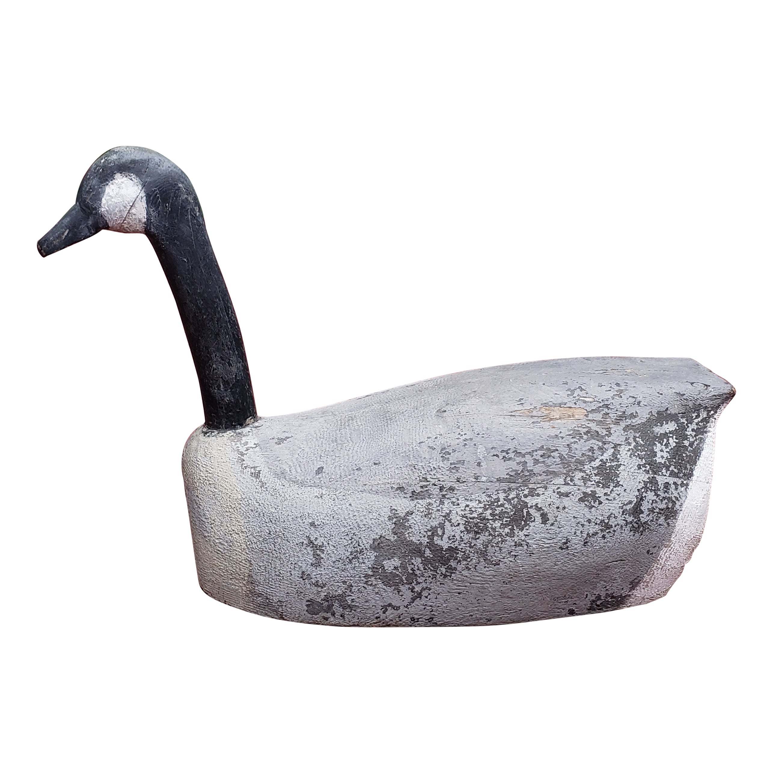 Pair of Beautifully Weathered Goose Decoys at 1stDibs