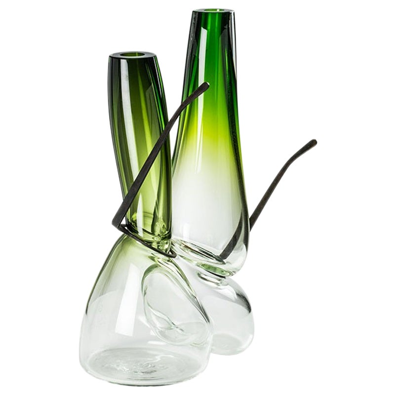 Where Are My Glasses? XXL Double Lens Vase in Multicolor by Ron Arad