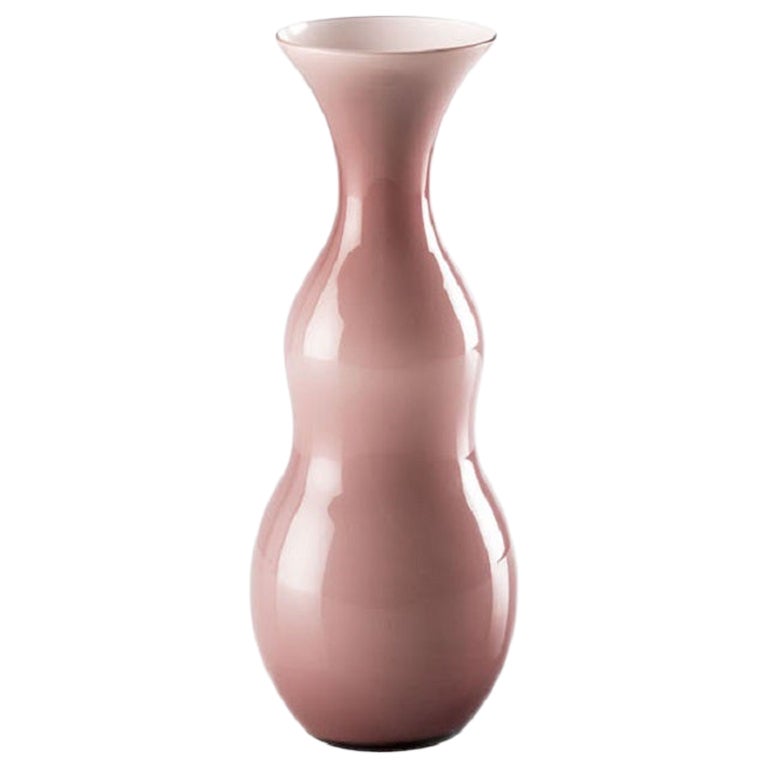 Pigmenti Small Vase in Opaline Amethyst Glass by Venini For Sale