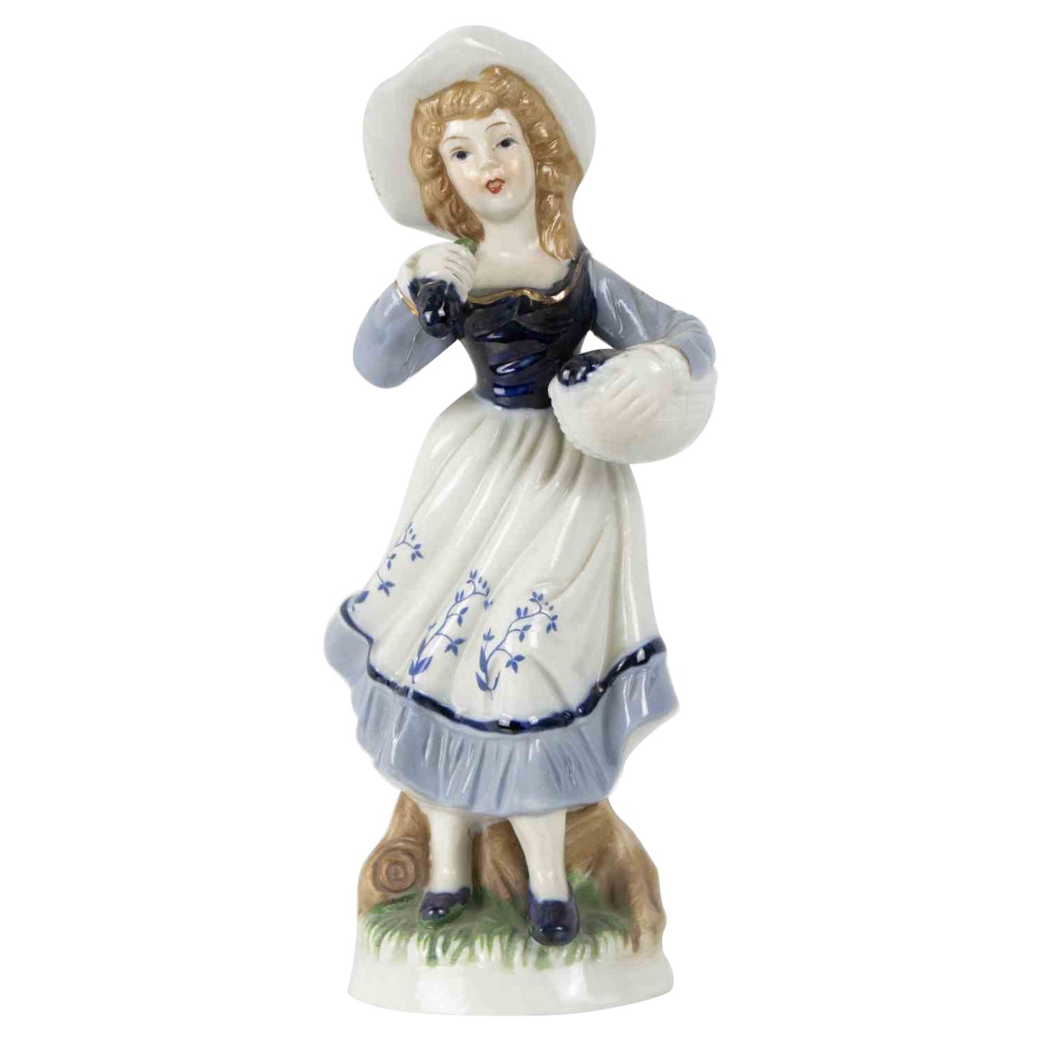 Porcelain Dame, Mid-20th Century For Sale
