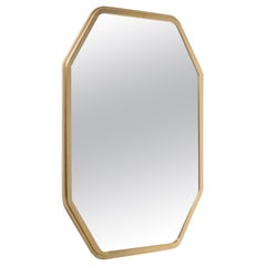 Italian Gilt Octagonal Mirror, 1970s