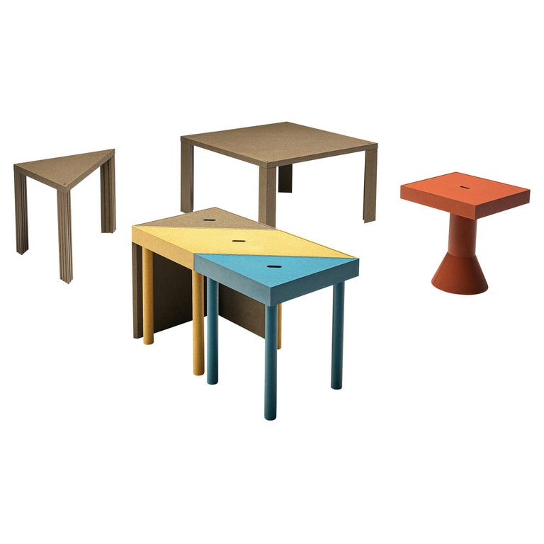 Massimo Morozzi for Cassina Modular ‘Tangram’ Dining Table For Sale