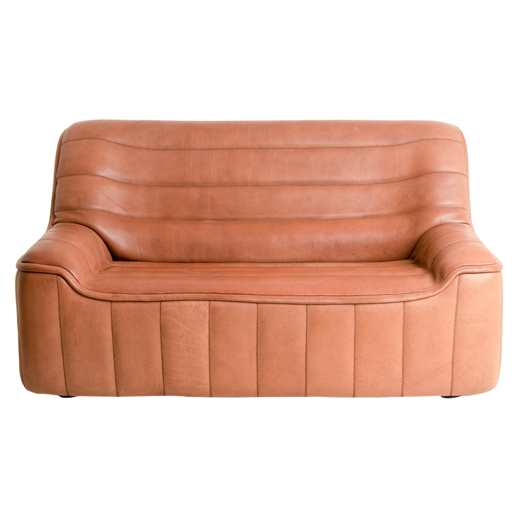 DS84 Model Buffalo Leather Sofa by De Sede Switzerland, c.1970 at 1stDibs