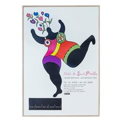 Vintage Niki De Saint Phalle Exhibition Poster, Switzerland, 2007