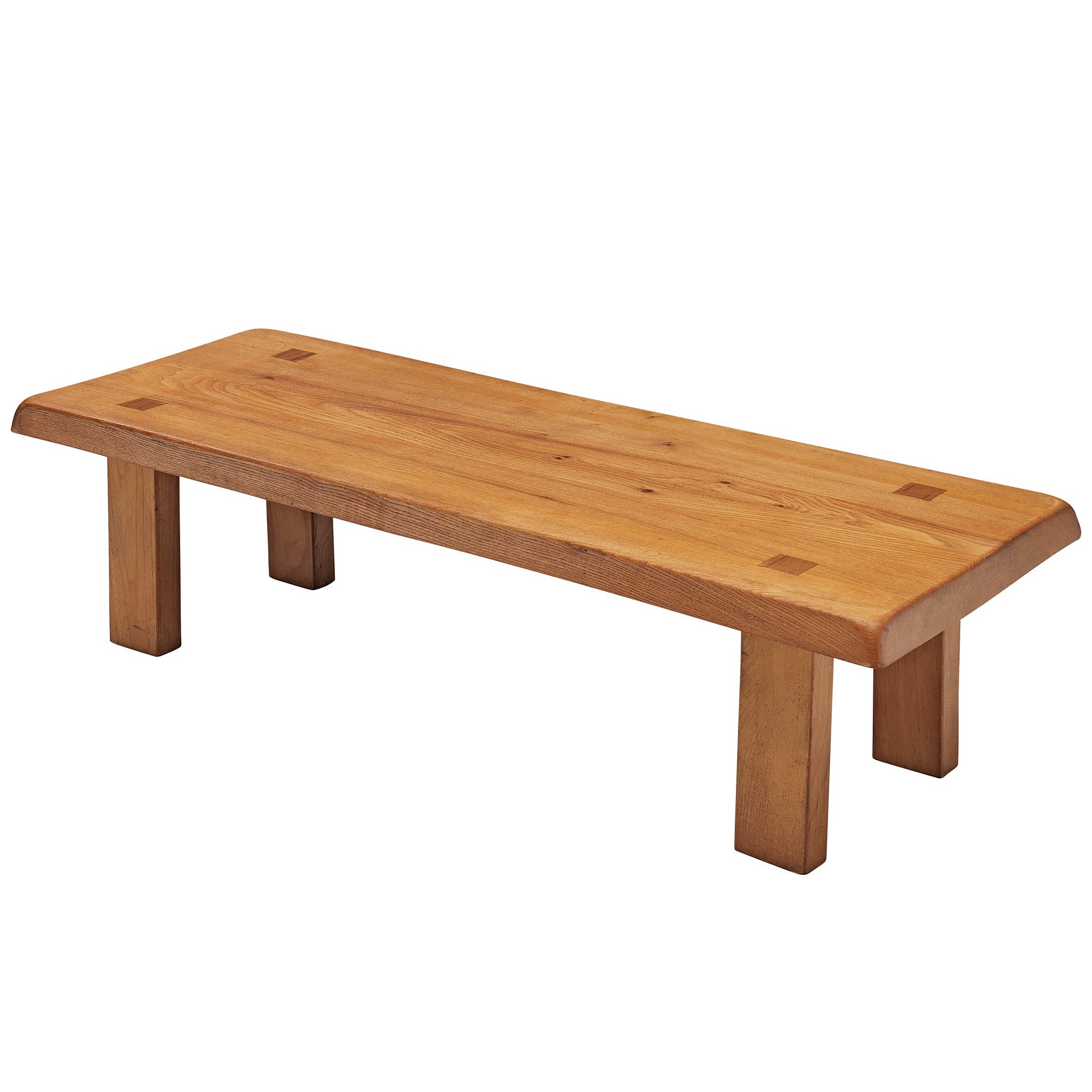 Pierre Chapo Coffee Table in Solid Elm