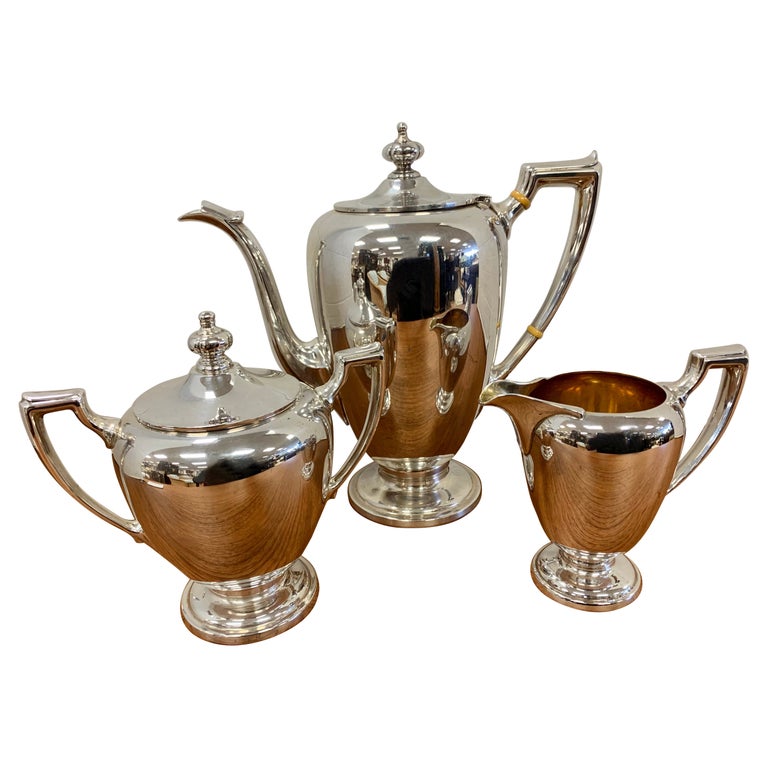Reed and Barton Sterling Silver Tea Set at 1stDibs
