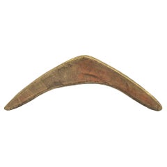 Hand-Made Vintage Boomerang, Australia, Mid-20th Century
