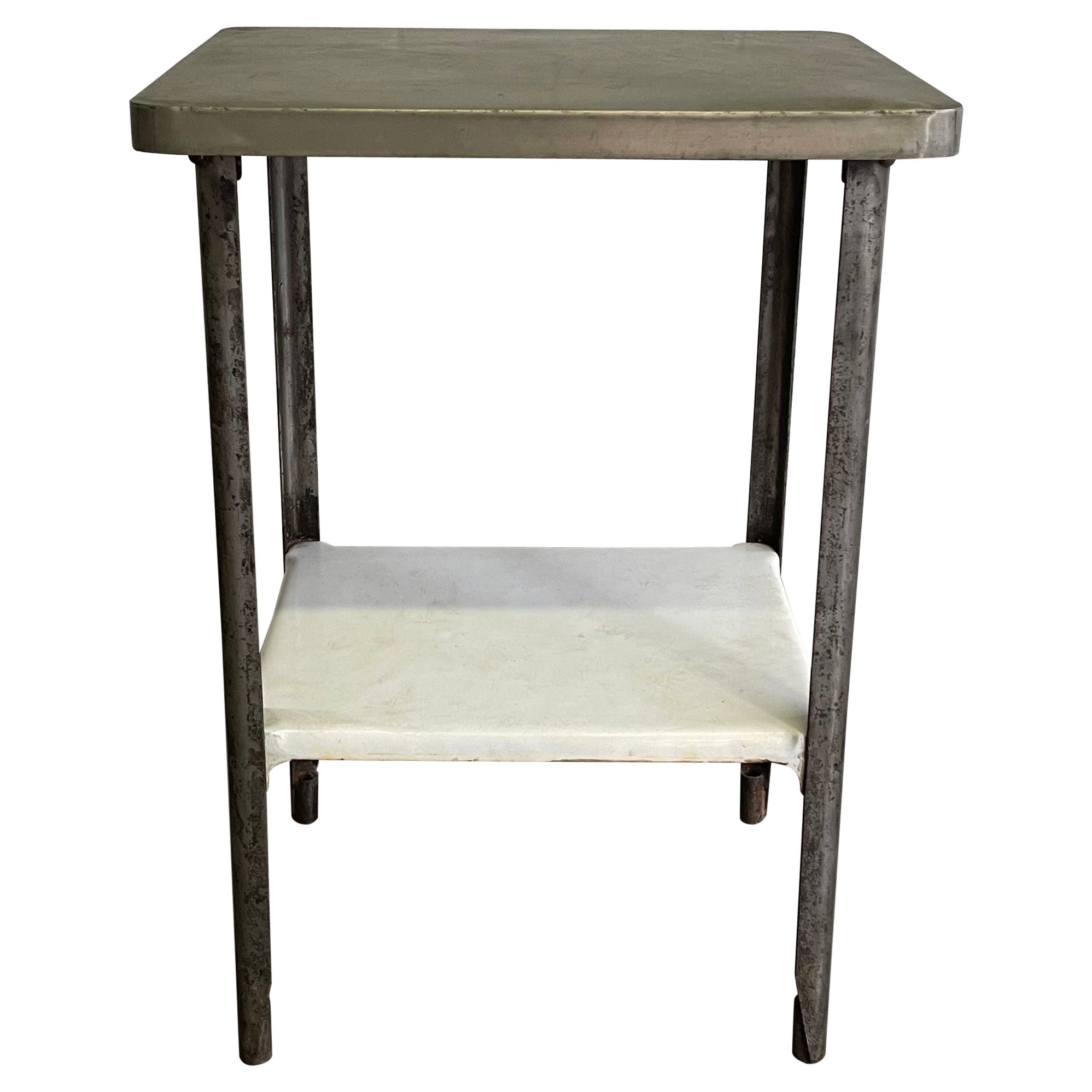 Antique Industrial Apothecary Prep Table For Sale