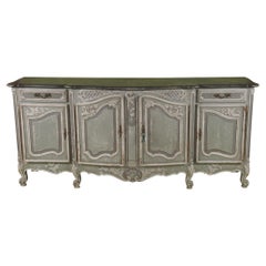 Vintage Painted French Country Enfilade Server