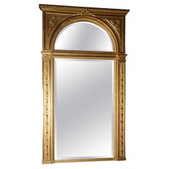 Fine Water Gilt Mirror in the Louis XVI Style