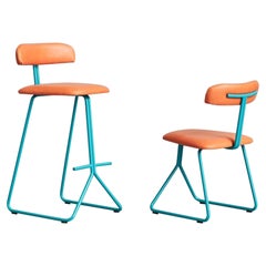 A Set of Rider Stool & Chair by Pavel Vetrov