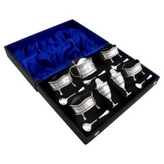 Antique Sterling Silver Condiment Set