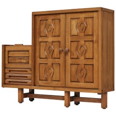 Guillerme & Chambron Cabinet 'Thierry' in Oak