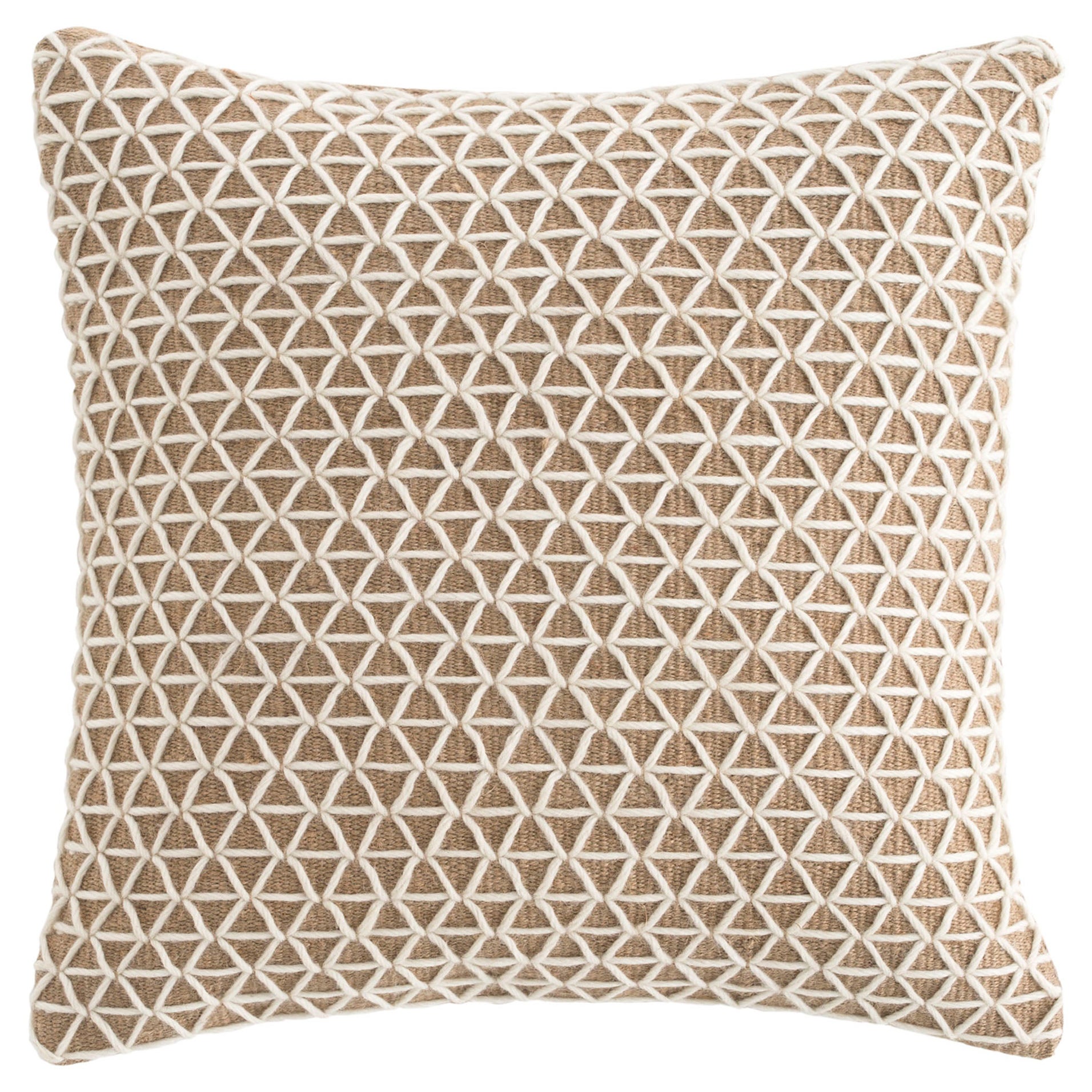 GAN Spaces Raw Small Pillow in White by Borja García For Sale