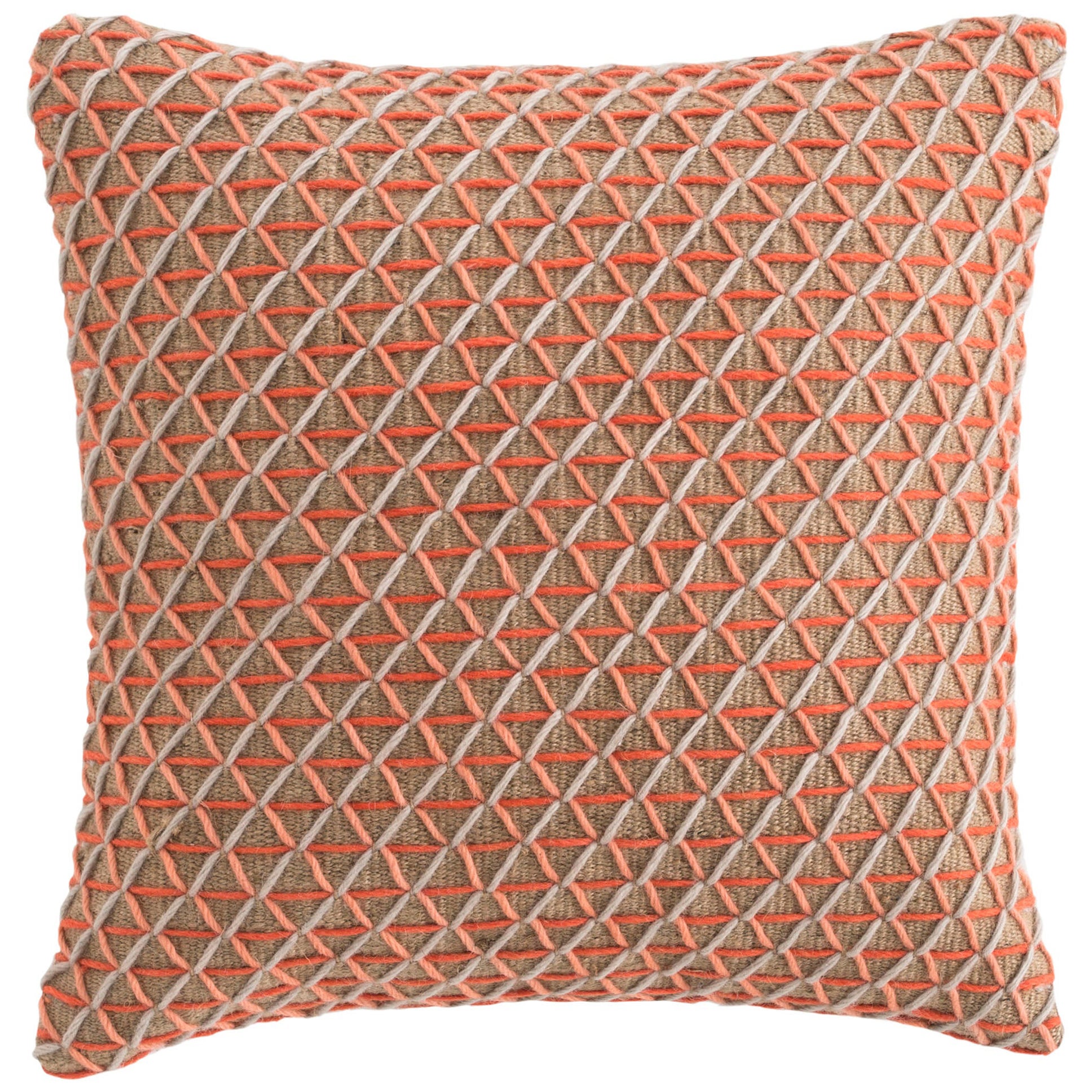 GAN Spaces Raw Small Pillow in Pink by Borja García For Sale