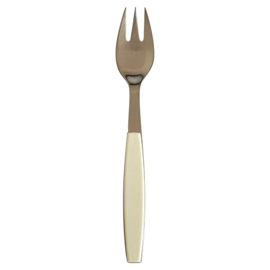 Georg Jensen Strata White Luncheon Fork For Sale