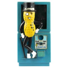 Vintage Mr. Peanuts Dispenser, USA, Mid-20th Century