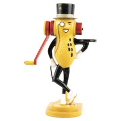 Mr.Peanut, produttore di burro di arachidi vintage, USA, metà del 20° secolo