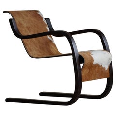 Fauteuil de salon cantilever vintage d'Alvar Aalto, modèle 31, Finlande, conçu dans les années 30