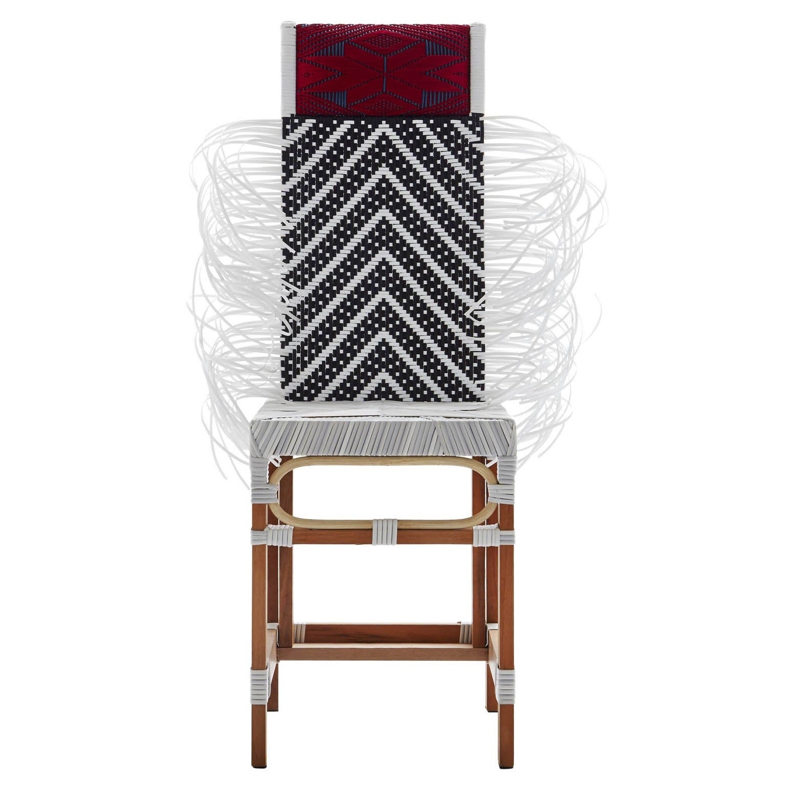 Rojjarnar, 'Arrow pattern', Vernacular Dining Chair For Sale
