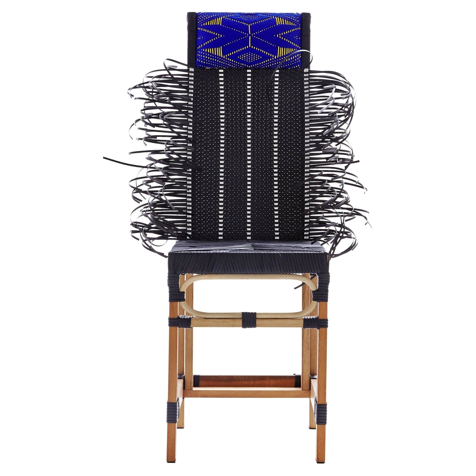 Rojjarnar, 'Dots pattern', Vernacular Dining Chair For Sale