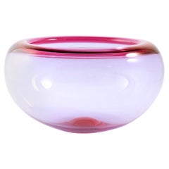 Large Pink Provence Bowl by Per Lütken for Holmegaard