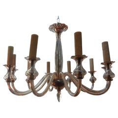 Murano Glass Chandelier Attributed to Seguso