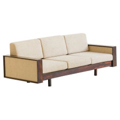 Brasilianisches Sofa aus Rosenholz von Celina Decoraes, brasilianisches Design aus der Mitte des Jahrhunderts, 1960er Jahre