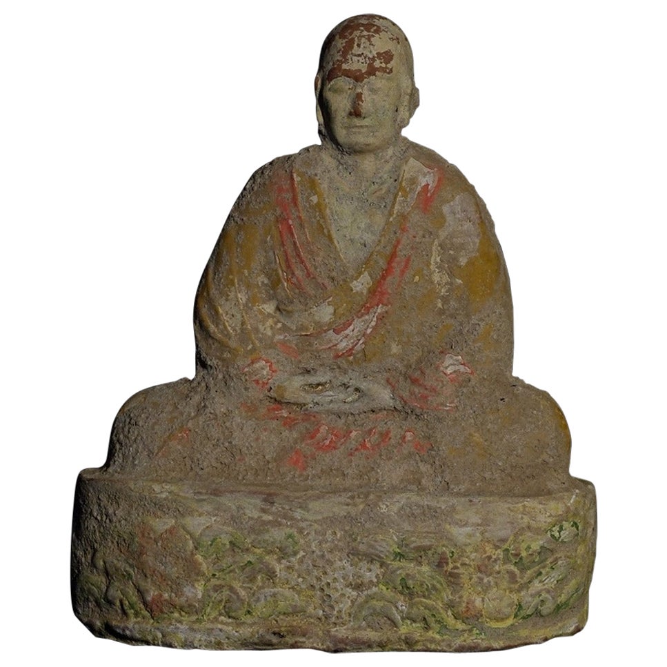 Superb 10th Century Chinese Monk, 7040