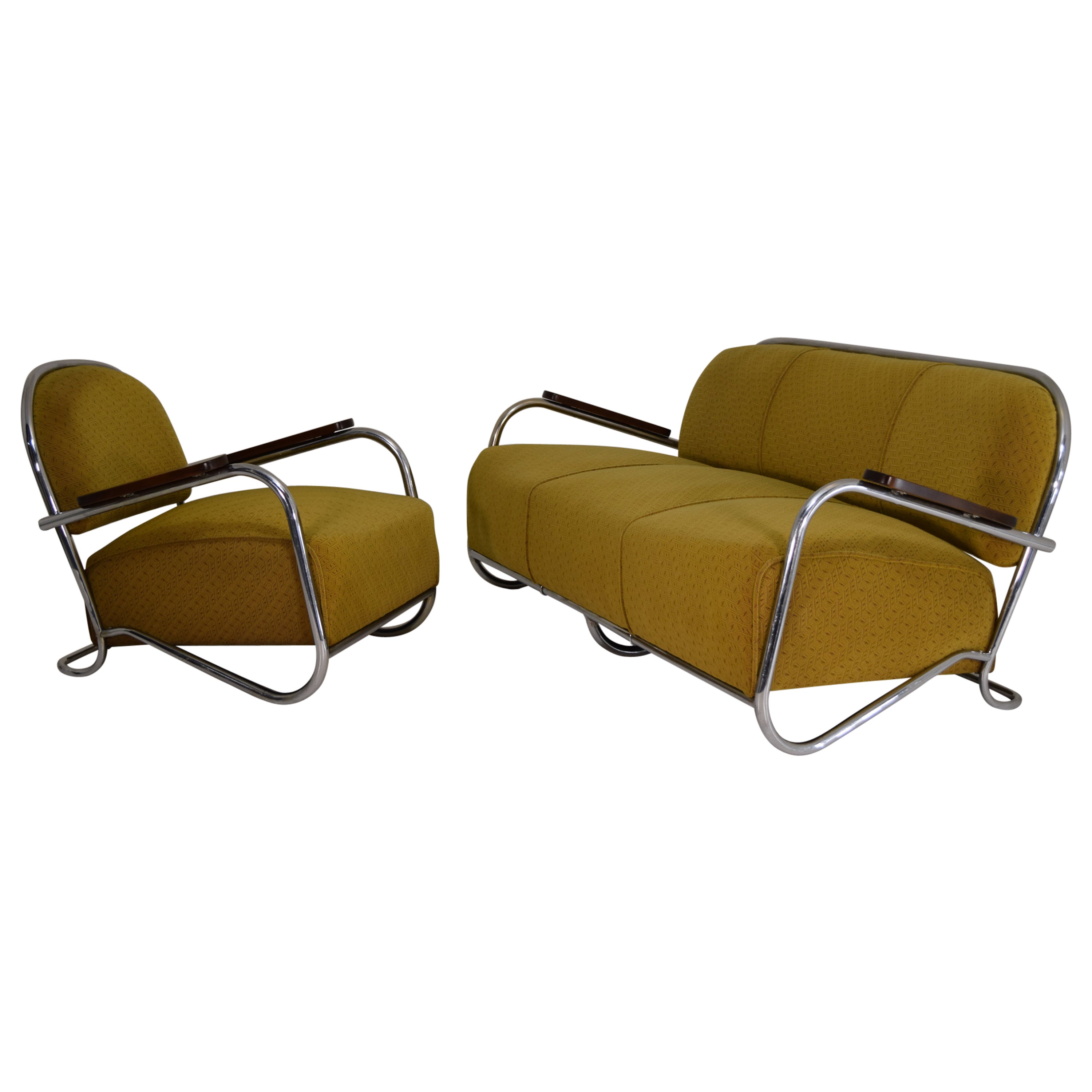 Sofa and Chair by KEM Weber