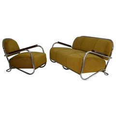 Canapé et fauteuil de KEM Weber