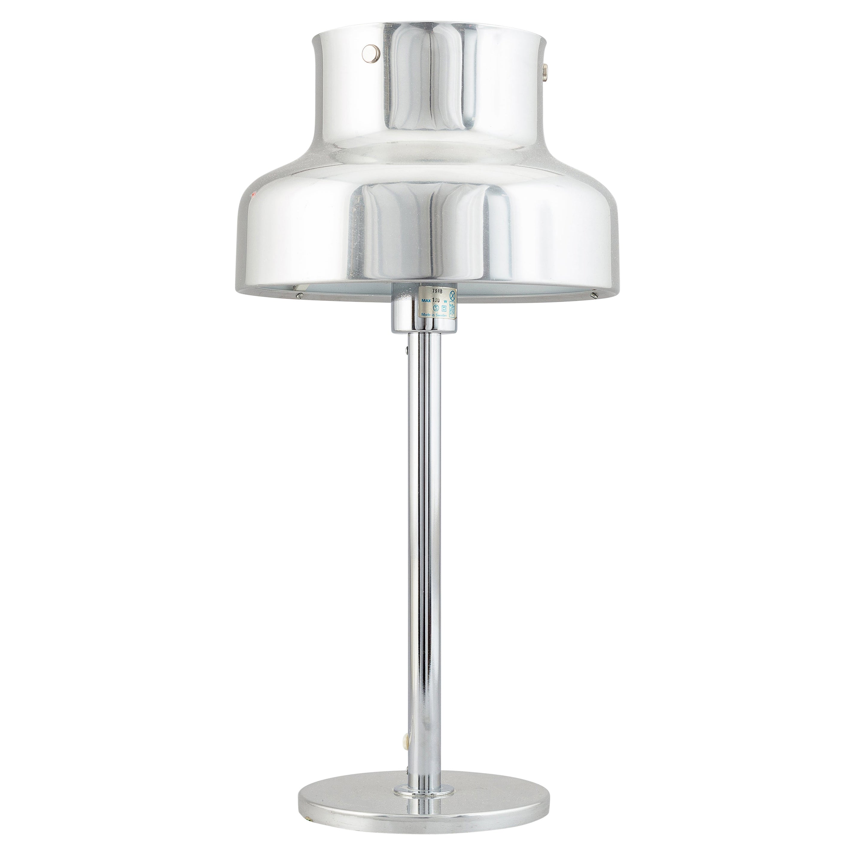 Anders Pehrson "Bumling" Table Lamp in Chrome for Ateljé Lyktan, Sweden, 1960s