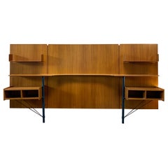 Têtes de lit de Gio Ponti pour Singer and Sons, Italie, années 1950