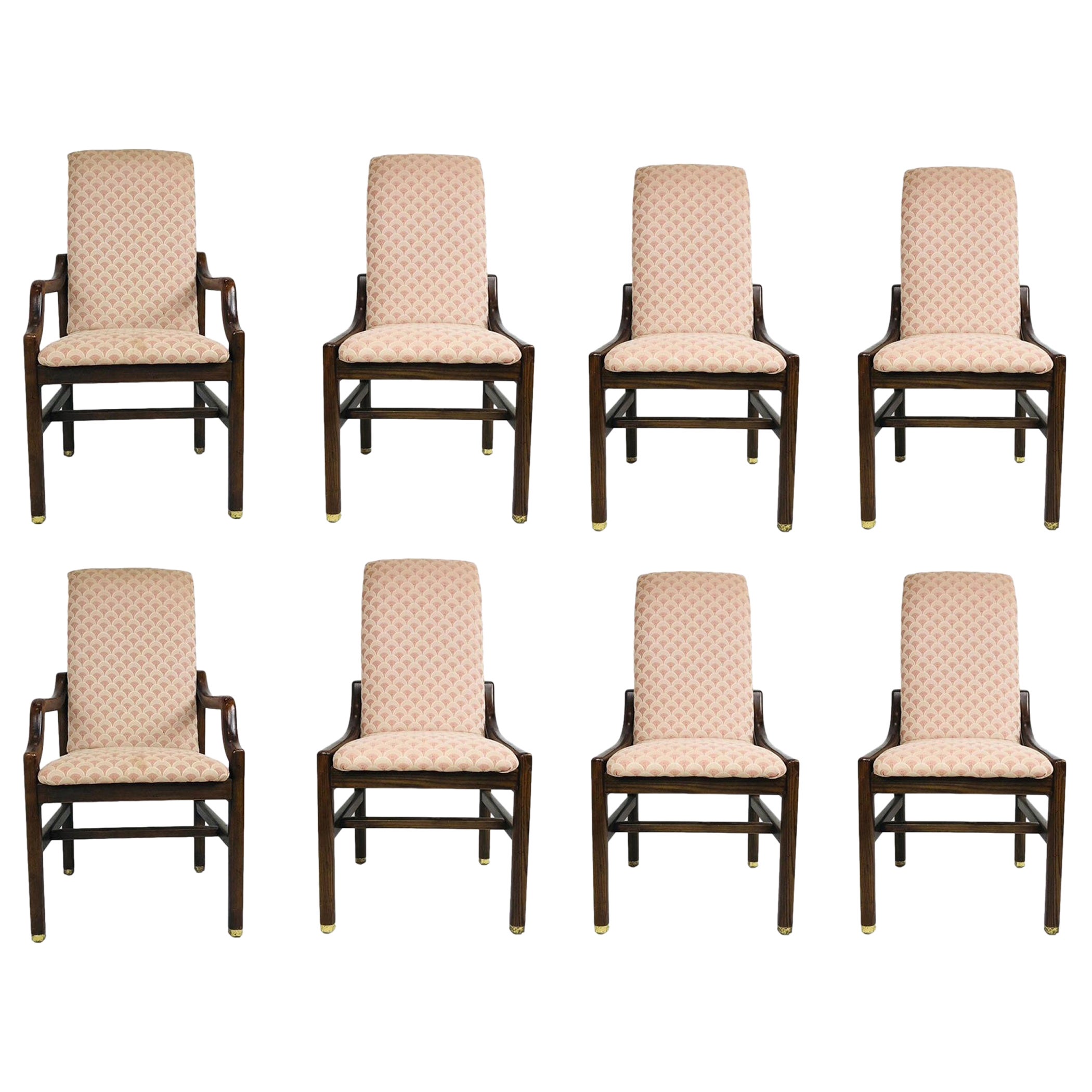 Set of 8 Henredon Dining Chairs