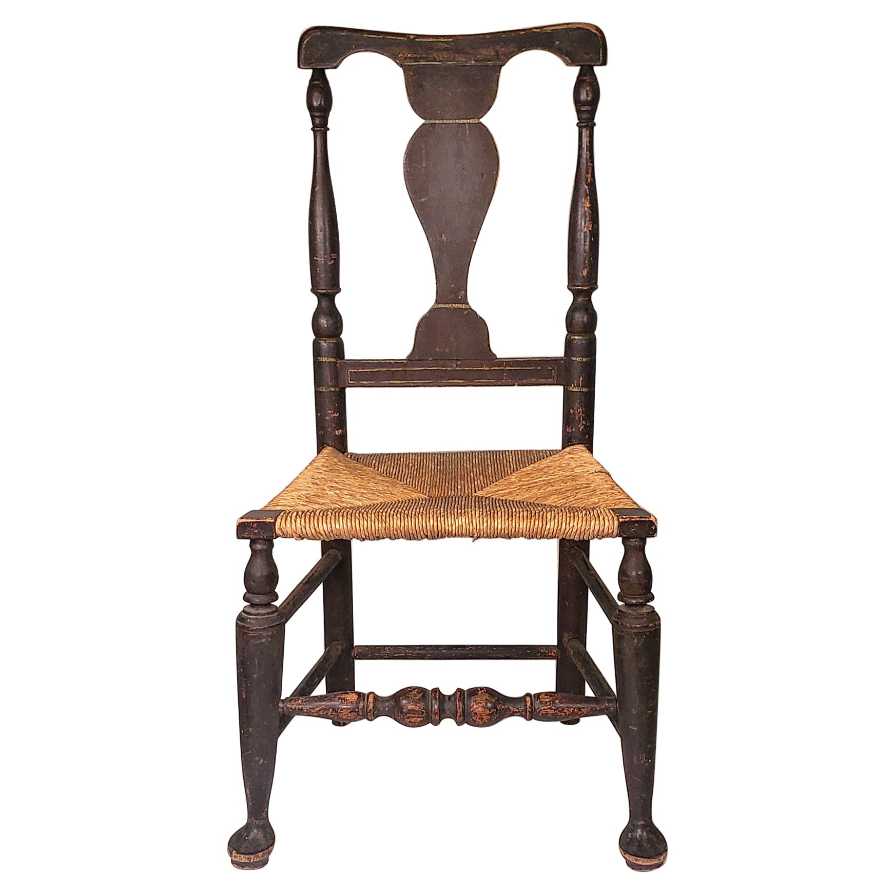 Queen Anne Side Chair, New York State, circa 1750