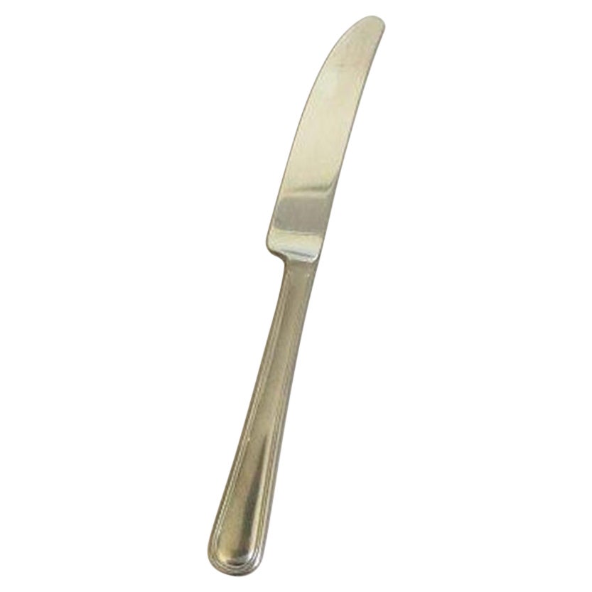 Georg Jensen Stainless 'Copenhagen Line, Matte' Dinner Knife For Sale