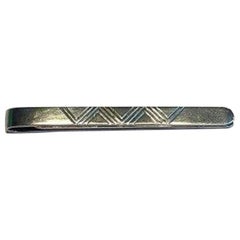 Bar à cravate en argent sterling Hans Hansen