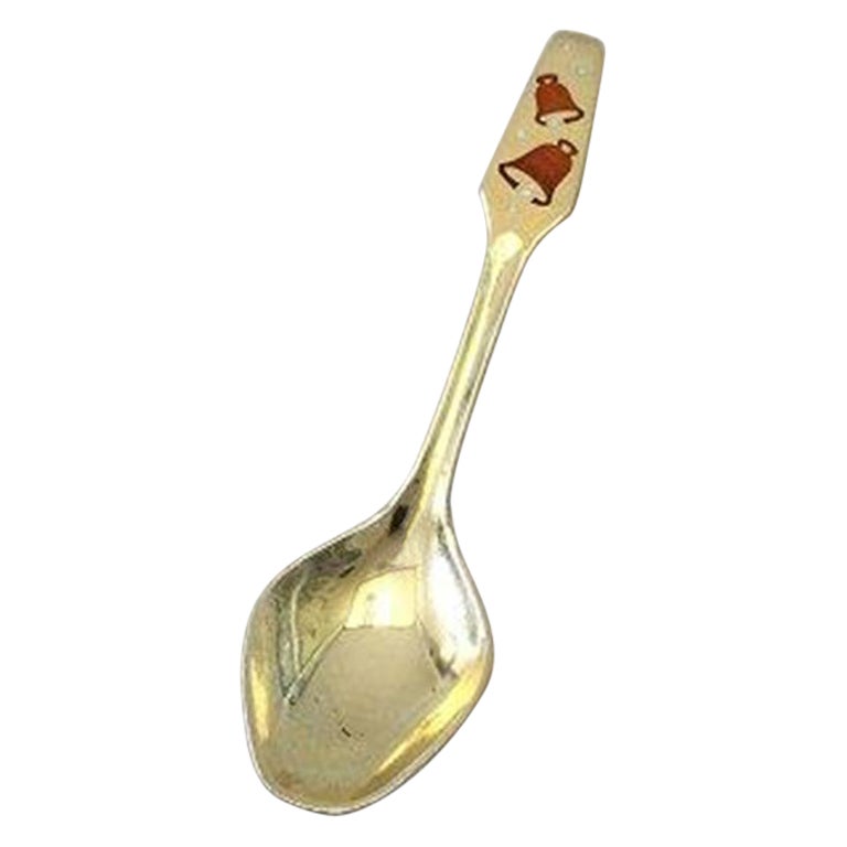 Meka Sterling Silver Christmas Teaspoon, 1969 For Sale