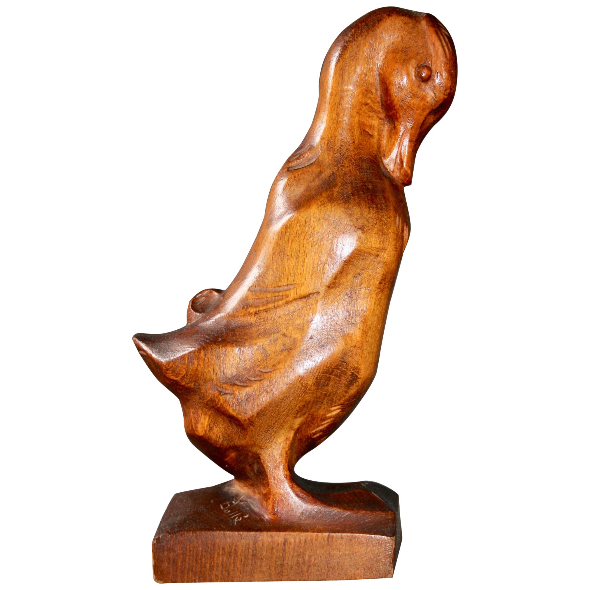Wood Duck Sculpture