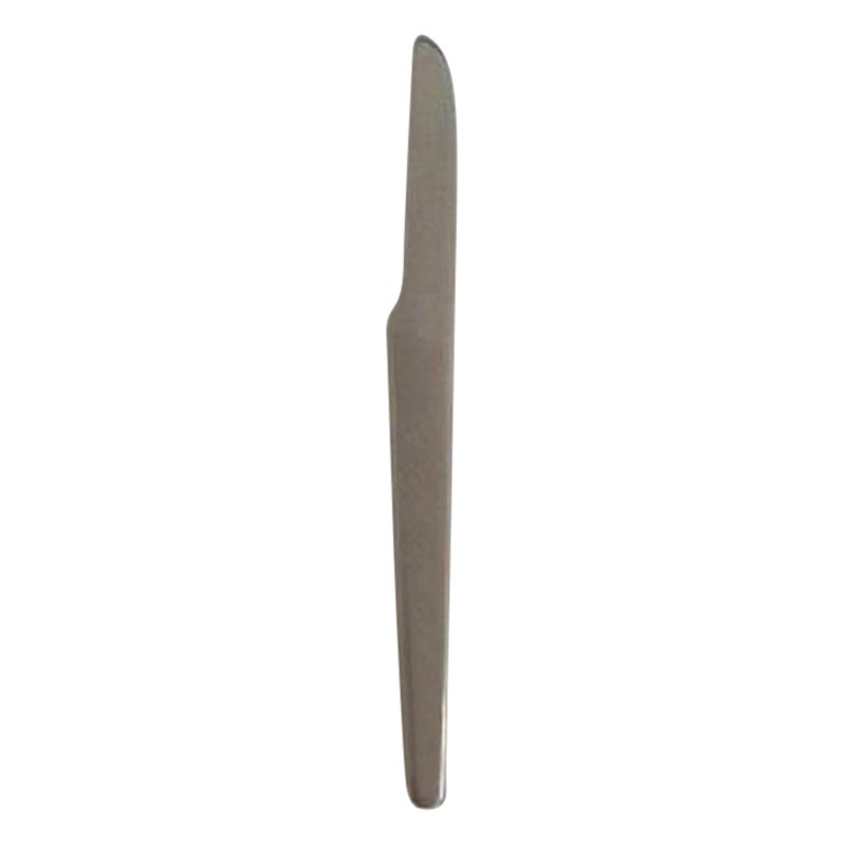 Arne Jacobsen for Anton Michelsen Stainless Knife Without Grill Cut Blade For Sale