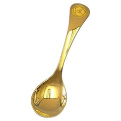 Georg Jensen Annual Spoon 1978 in Gilded Sterling Silver