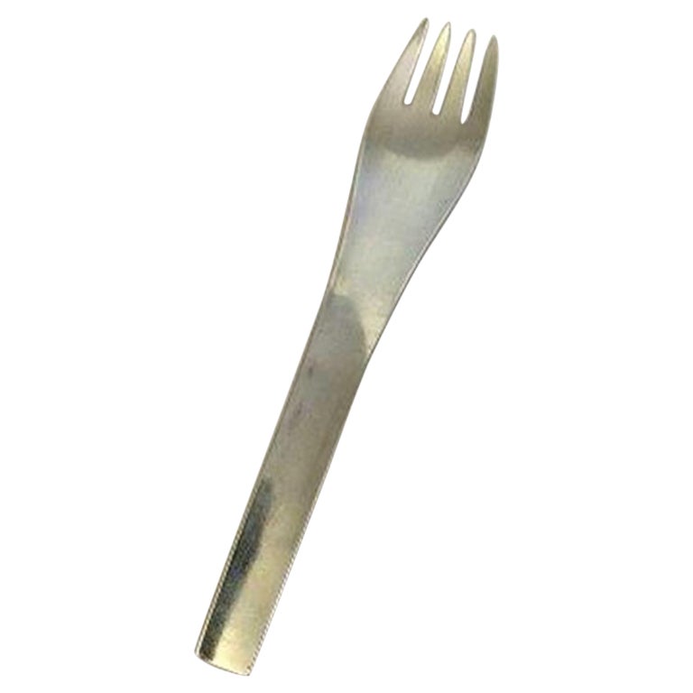 Georg Jensen Stainless 'Blue Shark' Dinner Fork For Sale