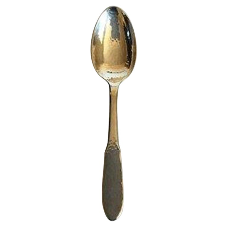 Georg Jensen Silver Plate Mermaid Dessert Spoon For Sale