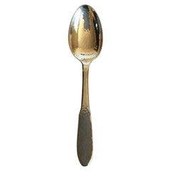Georg Jensen Silver Plate Mermaid Dessert Spoon